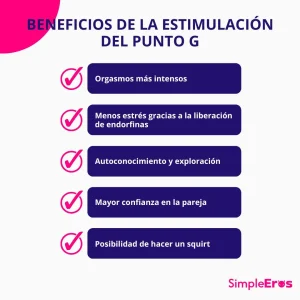 Beneficios de la estimulación del punto G