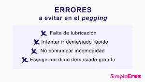 Errores comunes en practicar pegging