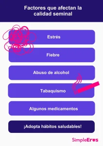 Factores que afectan la calidad seminal